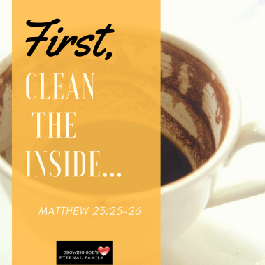 clean d inside first