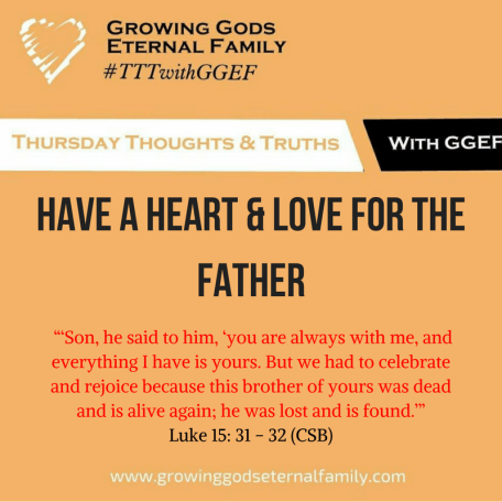 Have a heart for the father