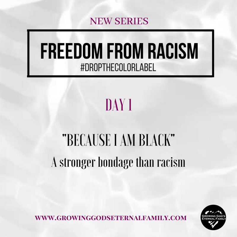 “Because I am&nbsp;Black”